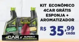 Bahamas Mix kit econômico 4car grátis esponja + aromatizador oferta