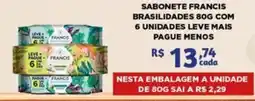 Bahamas Mix Sabonete francis brasilidades oferta
