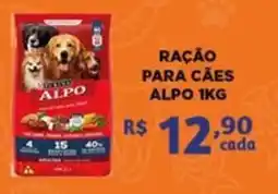 Bahamas Mix Ração para cães alpo 1kg oferta