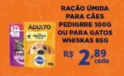 Bahamas Mix Ração úmida para cães pedigrre ou para gatos whiskas oferta