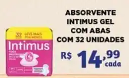 Bahamas Mix Intimus gel com abas oferta