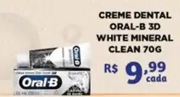 Bahamas Mix Creme dental oral-b 3d white mineral clean oferta