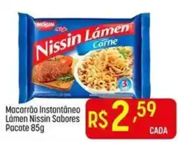 Muffato Macarrão instantâneo lâmen nissin sabores oferta