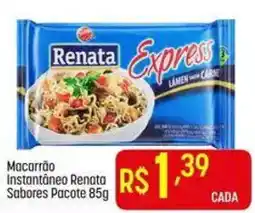 Muffato Macarrão instantâneo renata sabores pacote oferta