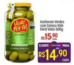 Muffato Azeitonas Verdes com Caroço Vale Fertil Vidro oferta
