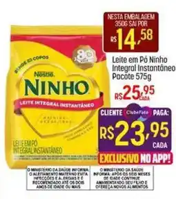Muffato Leite em pó ninho leite integral instantâneo oferta