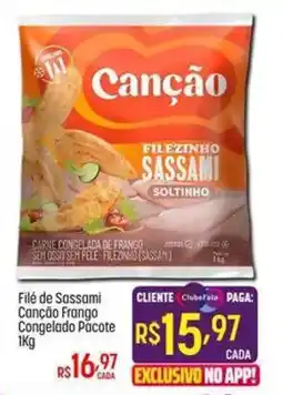 Muffato Filé de Sassami Canção Frango Congelado Pacote oferta