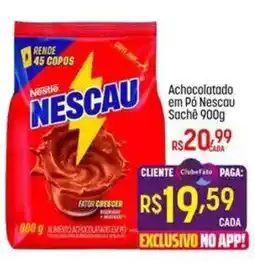 Muffato Achocolatado em Pó Nescau Sachê oferta