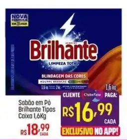 Muffato Sabão em Pó Brilhante Tipos oferta