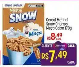 Muffato Cereal Matinal Snow Churros Moça oferta