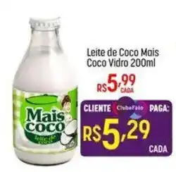Muffato Leite de Coco Mais Coco Vidro oferta