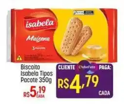 Muffato Biscoito isabela tipos oferta