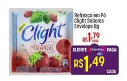 Muffato Refresco em Pó Clight Sabores oferta