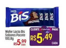 Muffato Wafer lacta bis sabores pacote oferta