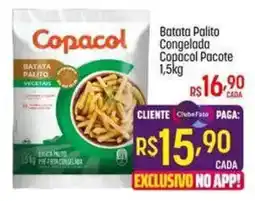 Muffato Batata palito congelada copacol pacote oferta