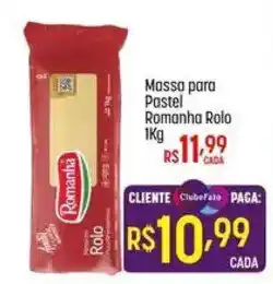 Muffato Massa para Pastel Romanha Rolo oferta