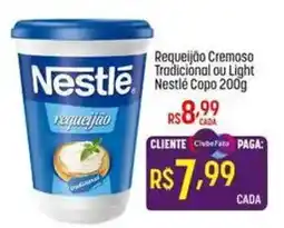 Muffato Requeijão cremoso tradicional ou light nestlé copo oferta