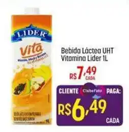 Muffato Bebida Láctea UHT Vitamina Lider 1L oferta