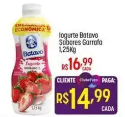 Muffato Iogurte batavo sabores garrafa oferta