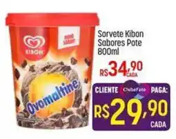 Muffato Sorvete Kibon Sabores Pote oferta