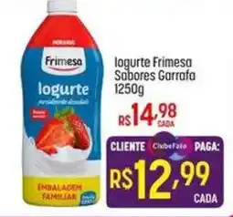 Muffato Iogurte frimesa sabores garrafa oferta