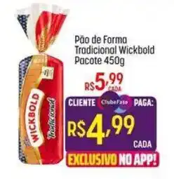 Muffato Pão de Forma Tradicional Wickbold oferta