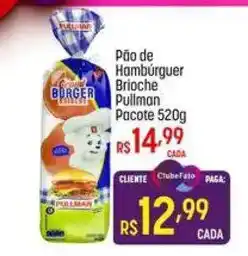 Muffato Pão de Hambúrguer Brioché Pullman oferta