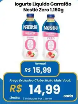 Supermercados Pró Brazilian Iogurte Líquido Garrafaão Nestlé Zero oferta