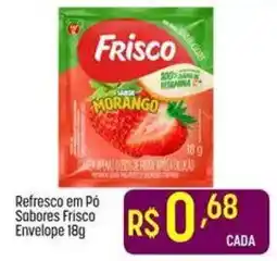 Muffato Refresco em Pó Sabores Frisco Envelope 18g oferta