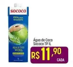 Muffato Água de coco sococo tp 1l oferta