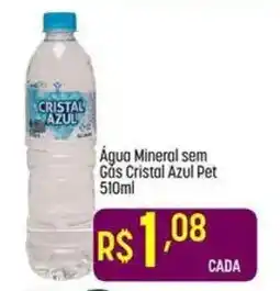 Muffato Água mineral sem gás cristal azul pet oferta