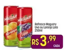 Muffato Refresco maguary uva ou laranja lata oferta