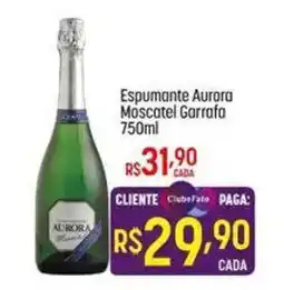 Muffato Espumante aurora moscatel garrafa oferta