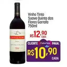 Muffato Vinho Tinto Suave Quinta das Flores Garrafa oferta