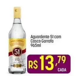 Muffato Aguardente 51 com Casco Garrafa oferta