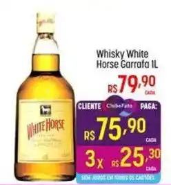 Muffato Whisky White Horse Garrafa 1L oferta
