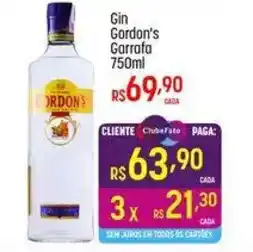 Muffato Gin Gordon's Garrafa oferta
