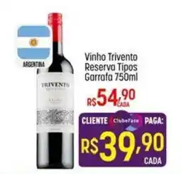 Muffato Vinho Triventro Reserva Tipos oferta
