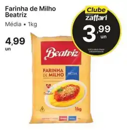 Comercial Zaffari Farinha de milho beatriz média oferta