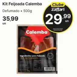 Comercial Zaffari Kit Feijoada Calemba oferta