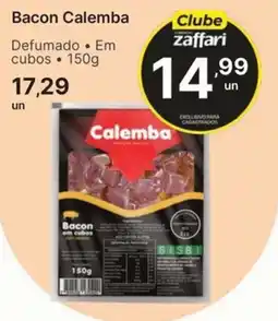 Comercial Zaffari Bacon Calemba oferta