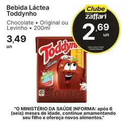 Comercial Zaffari Bebida Láctea Toddy oferta
