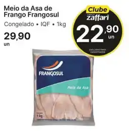 Comercial Zaffari Meio da Asa de Frango Frangosul oferta