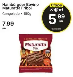 Comercial Zaffari Hambúrguer Bovino Maturatta Friboi oferta
