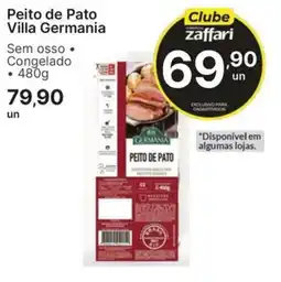 Comercial Zaffari Peito de Pato Villa Germania oferta