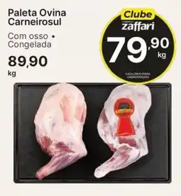 Comercial Zaffari Paleta Ovina Carneirosul oferta