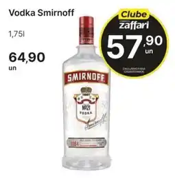 Comercial Zaffari Vodka smirnoff oferta