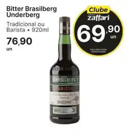 Comercial Zaffari Bitter Brasilberg Underberg oferta