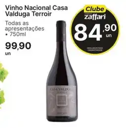 Comercial Zaffari Vinho Nacional Casa Valduga Terroir oferta