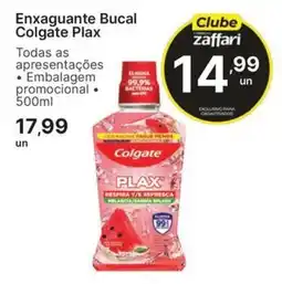 Comercial Zaffari Enxaguante bucal colgate plax oferta